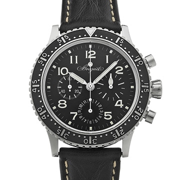 ブレゲ アエロナバル タイプXX 3803ST/92/3W6 ブラック メンズ 時計 【中古】【wristwatch】