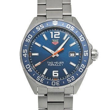 タグ ホイヤー フォーミュラ1 クォーツ WAZ1010.BA0842 ブルー メンズ 時計 【中古】【wristwatch】