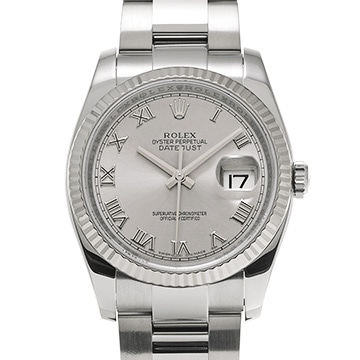ロレックス デイトジャスト 116234 シルバー メンズ 時計 【中古】【wristwatch】
