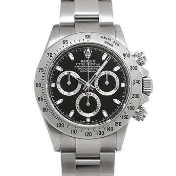 ロレックス コスモグラフ デイトナ 116520 ブラック メンズ 時計 【中古】【wristwatch】