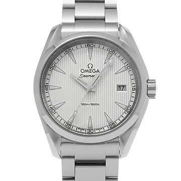オメガ シーマスター アクアテラ クォーツ 231.10.39.60.02.001 シルバー メンズ 時計 【中古】【wristwatch】