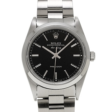 ロレックス エアキング 14000 ブラック メンズ 時計 【中古】【wristwatch】