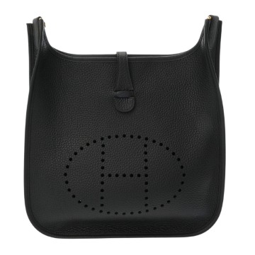 エルメス エヴリン3 PM ブラック トリヨンクレマンス レディース バッグ 【未使用】【bag】