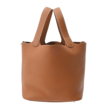 エルメス ピコタン ロックMM ゴールド トリヨンクレマンス レディース バッグ 【未使用】【bag】
