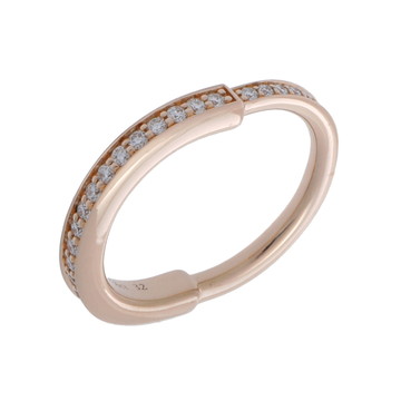 ティファニー ロック リング d0.36ct ゴールド K18ピンクゴールド PG レディース ジュエリー 【中古】【jewelry】