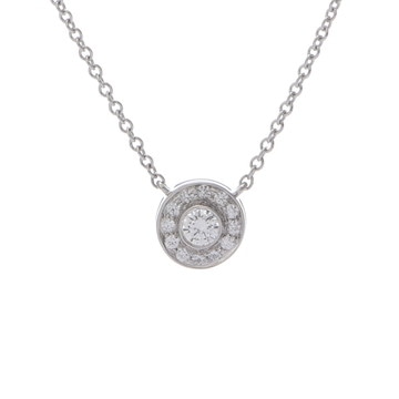 ティファニー サークレット ネックレス 1モチーフ シルバー Pt950プラチナ レディース ジュエリー 【中古】【jewelry】