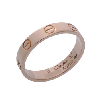 カルティエ ミニラブ リング #52 ゴールド K18ピンクゴールド PG レディース ジュエリー 【中古】【jewelry】