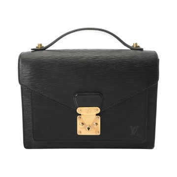 ルイ ヴィトン エピ モンソー 2WAY ノワール M52122 エピレザー ユニセックス バッグ 【中古】【bag】