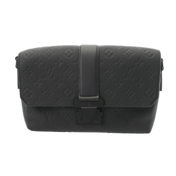 ルイ ヴィトン モノグラム Sケープ メッセンジャー ブラック M23741 トリヨンレザー メンズ バッグ 【中古】【bag】