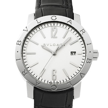 ブルガリ ブルガリブルガリ BB41WSLD ホワイト メンズ 時計 【中古】【wristwatch】