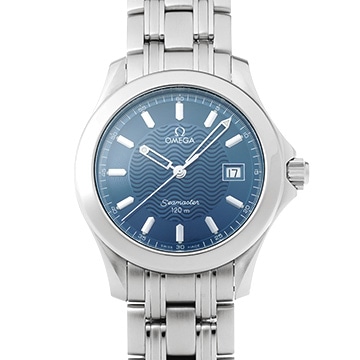 オメガ シーマスター 120 クォーツ 2511.81 ブルー メンズ 時計 【中古】【wristwatch】