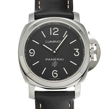 パネライ ルミノール ベース ロゴ 3デイズ アッチャイオ PAM00773 ブラック メンズ 時計 【中古】【wristwatch】