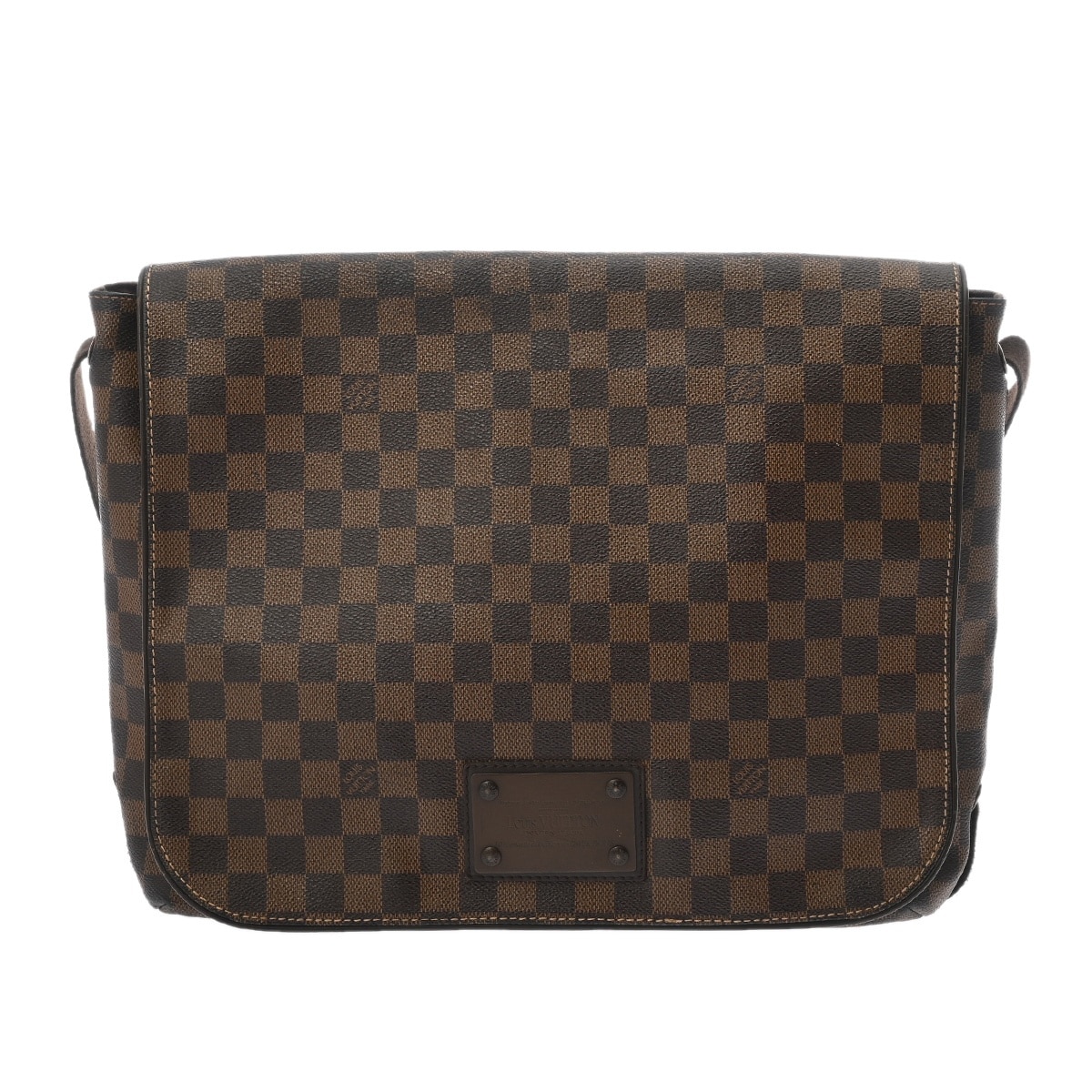 ルイ ヴィトン ダミエ ブルックリン MM ブラウン N51211 ダミエキャンバス レディース バッグ 【中古】【bag】