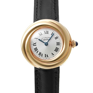 カルティエ トリニティ W1015045 シルバー レディース 時計 【中古】【wristwatch】