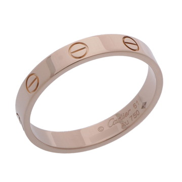 カルティエ ミニラブ リング #61 ゴールド K18ピンクゴールド PG レディース ジュエリー 【中古】【jewelry】