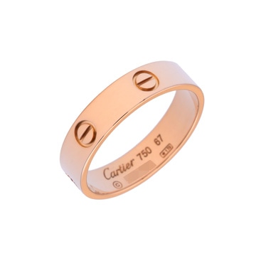 カルティエ ラブ リング #67 ゴールド K18ピンクゴールド PG レディース ジュエリー 【中古】【jewelry】