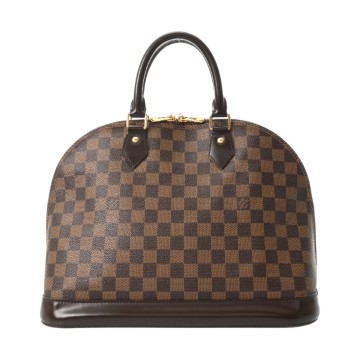 ルイ ヴィトン ダミエ アルマ MM ブラウン N41247 ダミエキャンバス レディース バッグ 【中古】【bag】