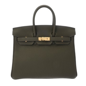 エルメス バーキン 25 ヴェールフォンセ トゴ レディース バッグ 【未使用】【bag】