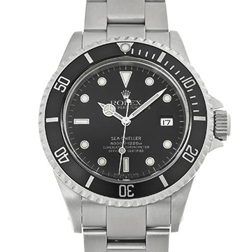 ロレックス シードゥエラー 16600 ブラック メンズ 時計 【中古】【wristwatch】