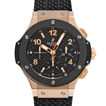 ウブロ ビッグバン ゴールド セラミック 301.PB.131.RX ブラックカーボン メンズ 時計 【中古】【wristwatch】