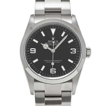ロレックス エクスプローラー 114270 ブラック メンズ 時計 【中古】【wristwatch】
