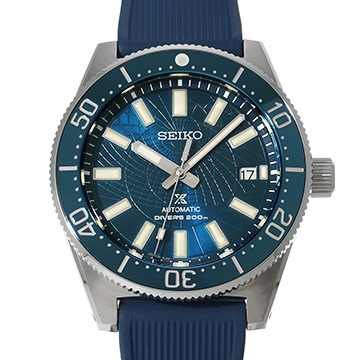 セイコー プロスペックス Save The Ocean SLA065JC ブルー メンズ 時計 【中古】【wristwatch】