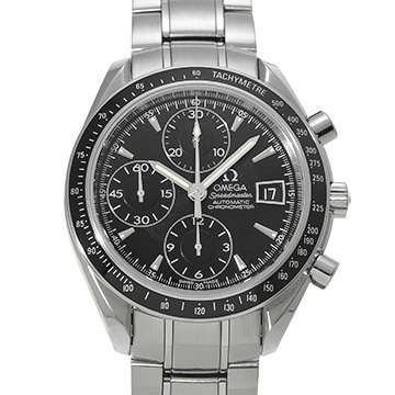 オメガ スピードマスター デイト 3210.50 ブラック メンズ 時計 【中古】【wristwatch】