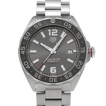 タグ ホイヤー フォーミュラ1 キャリバー5 WAZ2011.BA0842 グレー メンズ 時計 【中古】【wristwatch】