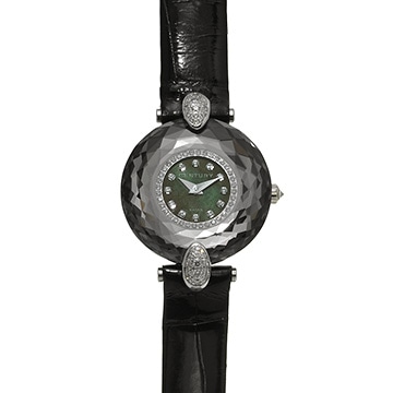 センチュリー モーグル 636.7A.N5P.58.CYK ブラック/ダイヤモンド レディース 時計 【中古】【wristwatch】