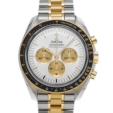 オメガ スピードマスター ムーンウォッチ プロフェッショナル コーアクシャル マスタークロノメーター 310.20.42.50.02.001 シルバー/シャンパン メンズ 時計 【中古】【wristwatch】