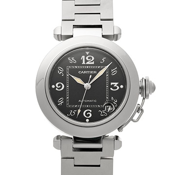 カルティエ パシャC W31043M7 ブラック ユニセックス 時計 【中古】【wristwatch】