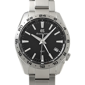 グランドセイコー スポーツコレクション クォーツ GMT SBGN027 ブラック メンズ 時計 【中古】【wristwatch】
