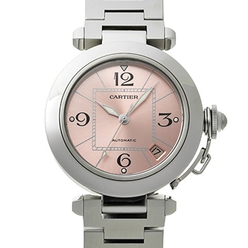 カルティエ パシャC W31075M7 ピンク ユニセックス 時計 【中古】【wristwatch】