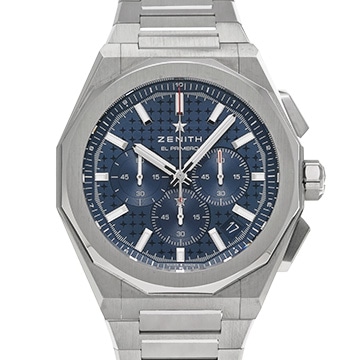 ゼニス デファイ スカイライン スケルトン エル・プリメロ 03.9500.3600/51.I001 ブルー メンズ 時計 【中古】【wristwatch】