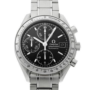 オメガ スピードマスター デイト 3513.50 ブラック メンズ 時計 【中古】【wristwatch】
