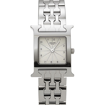 エルメス Hウォッチ HH1.210 ホワイト レディース 時計 【中古】【wristwatch】