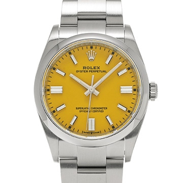 ロレックス オイスターパーペチュアル 36 126000 イエロー メンズ 時計 【中古】【wristwatch】