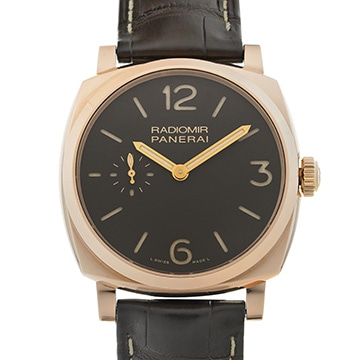 パネライ ラジオミール 1940 オロロッソ PAM00513 ブラウン メンズ 時計 【中古】【wristwatch】