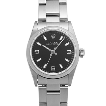 ロレックス オイスターパーペチュアル 67480 ブラック ユニセックス 時計 【中古】【wristwatch】