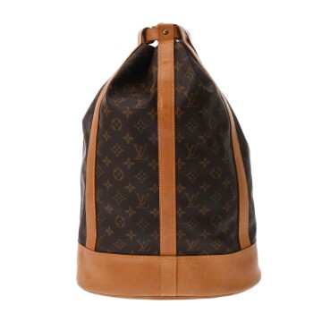ルイ ヴィトン モノグラム ランドネ GM ブラウン M42244 モノグラムキャンバス レディース バッグ 【中古】【bag】