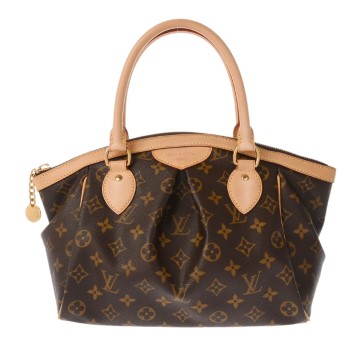 ルイ ヴィトン モノグラム ティボリ PM ブラウン M40143 モノグラムキャンバス レディース バッグ 【中古】【bag】