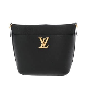 ルイ ヴィトン ロック＆ウォーク ブラック M24006 グレインカーフレザー レディース バッグ 【中古】【bag】