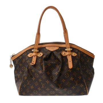 ルイ ヴィトン モノグラム ティボリ GM ブラウン M40144 モノグラムキャンバス レディース バッグ 【中古】【bag】