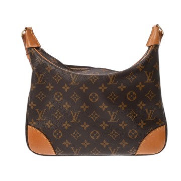 ルイ ヴィトン モノグラム ブローニュ 30 ブラウン M51265 モノグラムキャンバス レディース バッグ 【中古】【bag】