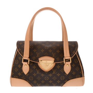 ルイ ヴィトン モノグラム ビバリー GM ブラウン M40120 モノグラムキャンバス レディース バッグ 【中古】【bag】