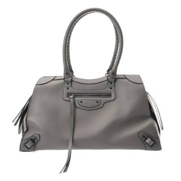 バレンシアガ ネオクラシックシティ グレー 638531 レザー レディース バッグ 【中古】【bag】