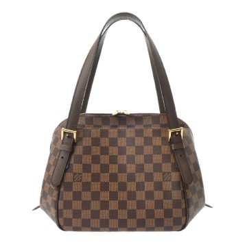 ルイ ヴィトン ダミエ ベレム MM ブラウン N51174 ダミエキャンバス レディース バッグ 【中古】【bag】
