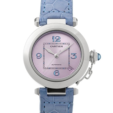 カルティエ パシャC W3108199 ピンク/ラベンダー ユニセックス 時計 【中古】【wristwatch】