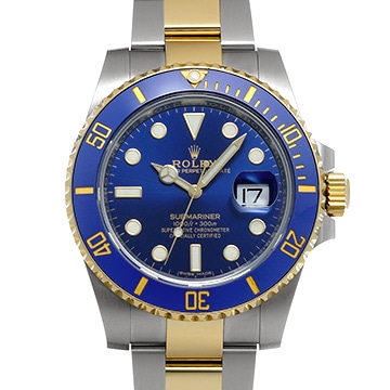 ロレックス サブマリーナ デイト 116613LB ブルー メンズ 時計 【中古】【wristwatch】