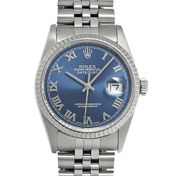 ロレックス デイトジャスト 16234 ブルー メンズ 時計 【中古】【wristwatch】